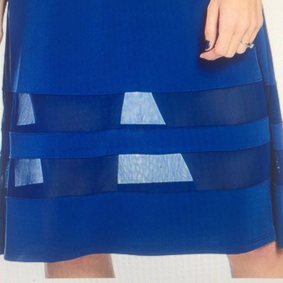 MADE in USA LARGE Stretch Mesh Dress - Picture 3 of 7